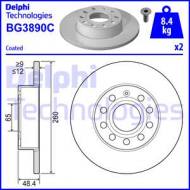 BG3890C DELPHI - TARCZA HAMULCOWA AUDI/SKODA/VW AUDI A3 / SKODA OCTAVIA, SUPE