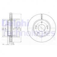 BG4147 DELPHI - TARCZA HAMULCOWA Mitsubishi MITSUBISHI LANCER, SPACERUNNER