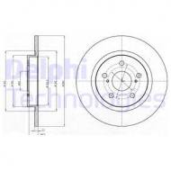 BG4200C DELPHI - TARCZA HAMULCOWA TOYOTA AVENSIS SALOON (ZRT27, ADT27)