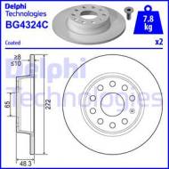 BG4324C DELPHI - TARCZA HAMULCOWA VW GOLF VI (5K1) 