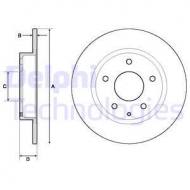 BG4707C DELPHI - TARCZA HAMULCOWA MAZDA 3 (BM) 