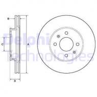 BG4744C DELPHI - TARCZA HAMULCOWA HYUNDAI / KIA I20 , RIO