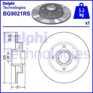 BG9021RS DELPHI - TARCZA HAM. Z ŁOZYSKIEM 