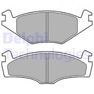 LP979 DELPHI - KLOCKI HAMULCOWE PRZEDNIE 