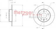 6110102 METZGER - TARCZA HAMULCOWA 