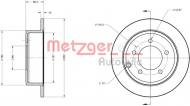 6110122 METZGER - TARCZA HAMULCOWA 