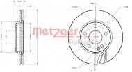 6110141 METZGER - TARCZA HAMULCOWA 