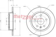 6110188 METZGER - TARCZA HAMULCOWA 