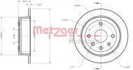 6110432 METZGER - TARCZA HAMULCOWA 