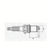 CT5KMMR MM - ŚWIECA ZAPŁONOWA STANDARD 