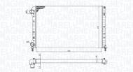 BM1944 MM - chłodnica FIAT DOBLO 1.4 1.6 16V, 1.9D 01-
